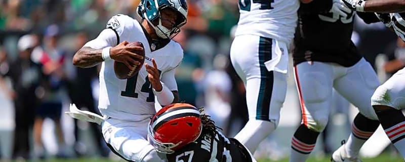 2 winners (and 3 losers) in Eagles&#39; flat 22-13 loss against the Browns