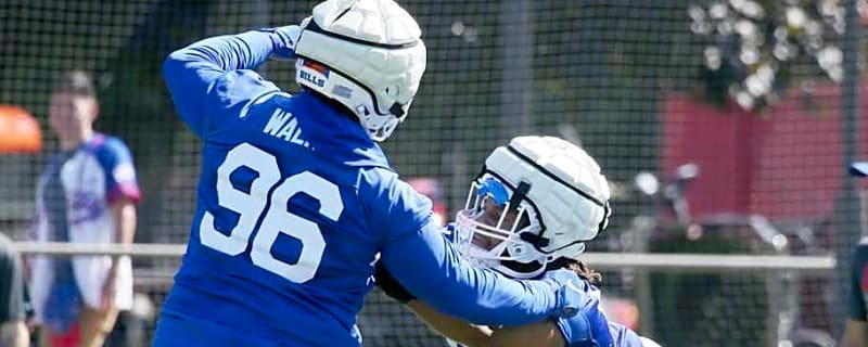 Bills trying out &#39;dancing bear&#39; next to Ed Oliver