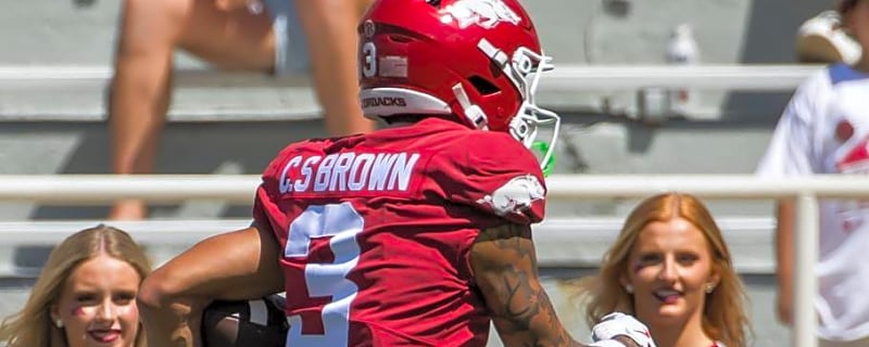 Why Unheralded CJ Brown Could Be Arkansas' Answer at WR1