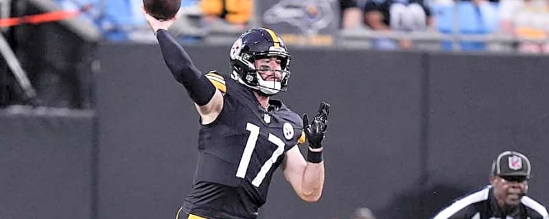 Steelers QB Suffers Injury Before Week 1