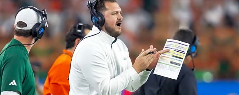 Miami Loses Coach to Another College Football Playoff Team