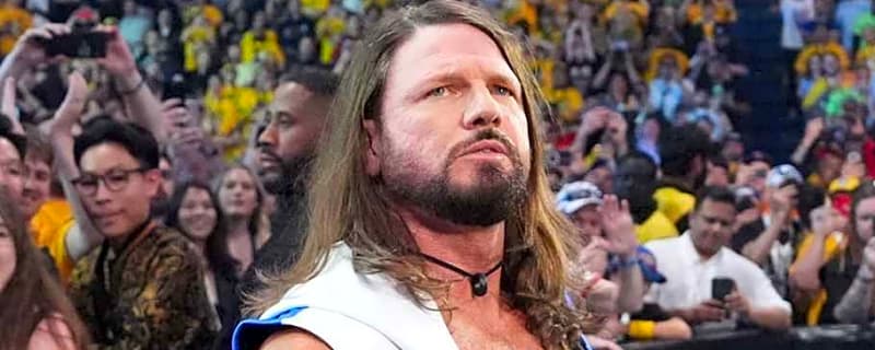 AJ Styles Explains Why He Kept His Gloves on Following Royal Rumble Loss