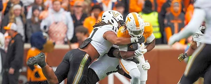 Vanderbilt Standout Seen With With Boot and Scooter On Right Foot
