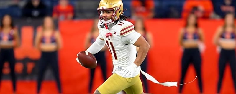 Boston College WR Lewis Bond Declares For 2026 NFL Draft