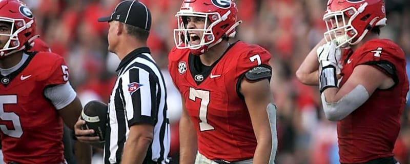 Georgia Tight End Injured in Matchup vs Mississippi State