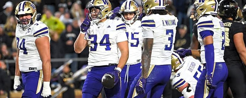 Husky Rushing Game Was At Its Best After Its Worst Outing