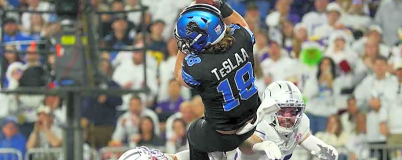 Isaac TeSlaa reaches Lance Alworth territory in Lions’ lost campaign