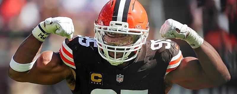 NFL Coach Says Rams' Myles Garrett Is 'Just as Strong' as Aaron Donald