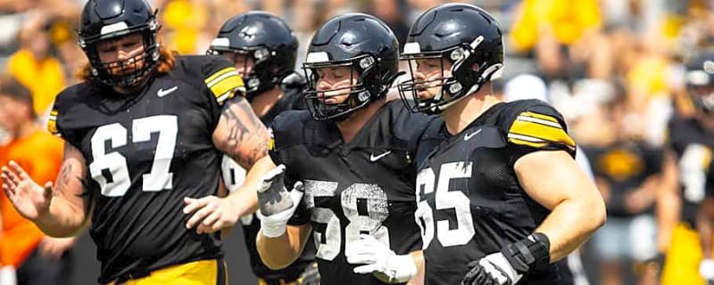 Three Iowa Offensive Lineman Earn All-B1G Honors
