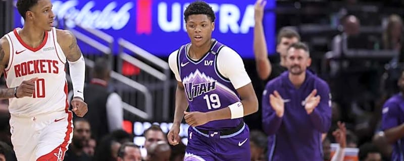 Ace Bailey Opens Up After His First Few Games With Utah Jazz