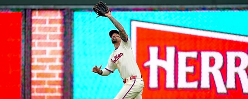 Watch: Phillies&#39; Star Makes Game Sealing Grab in First Game Back from Benching