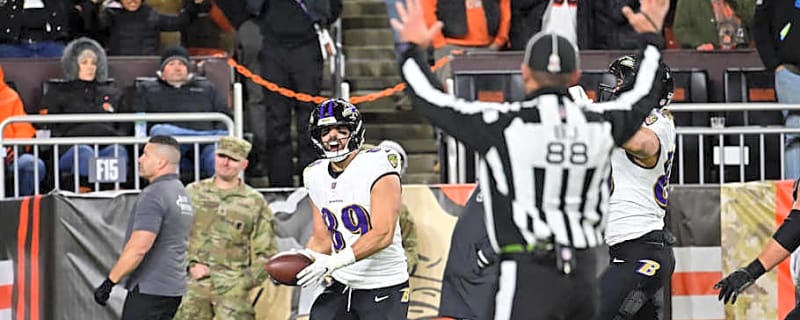 Ravens&#39; Mark Andrews Extends Win Streak Against Browns