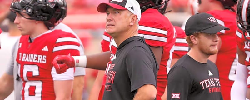 Texas Tech head coach Joey McGuire on Utah&#39;s play style: &#39;I think that&#39;s what football is supposed to look like&#39;