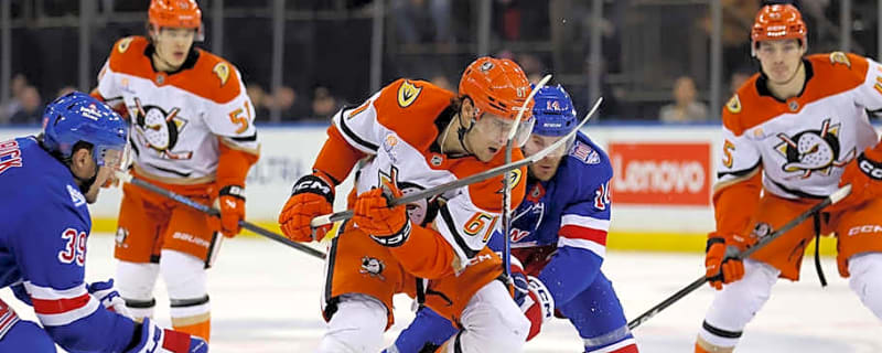 Ducks Strike Late to Take Down Rangers