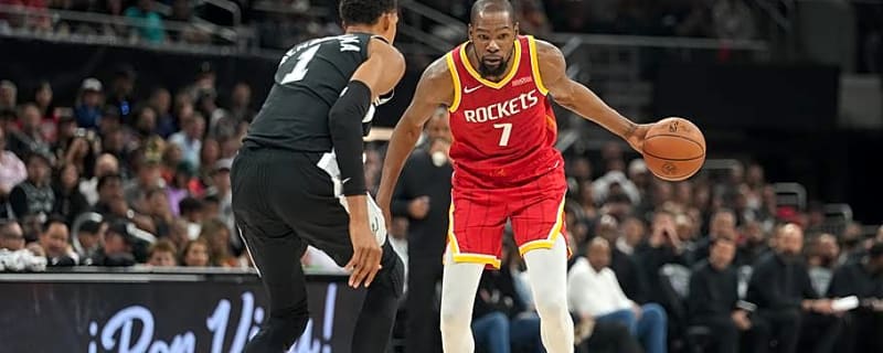 Kevin Durant Shares Trash Talk After Victor Wembanayama Gets Blocked