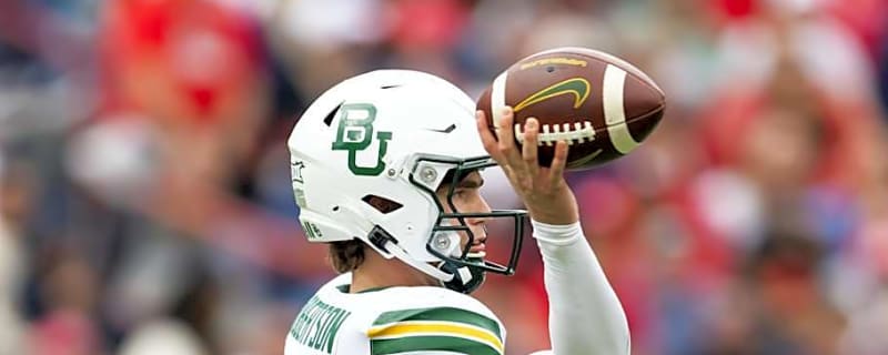 Baylor QB Sawyer Robertson Receives a Boost in Mel Kiper's Draft Rankings