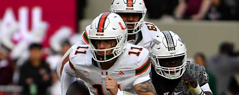Carson Beck&#39;s Four Touchdown Day Guides Miami To A Win Against Virginia Tech