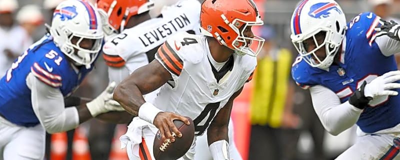 Cleveland Browns QB Grades Following Pitiful Preseason Loss to the Buffalo Bills