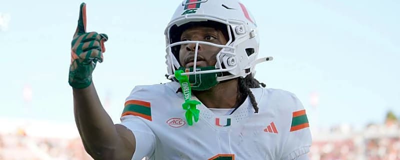 Miami's Malachi Toney Earns His First National Honor of the Season