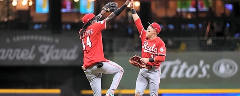 Hear From Reds Clubhouse After Win Over Brewers, One Step Closer to Postseason