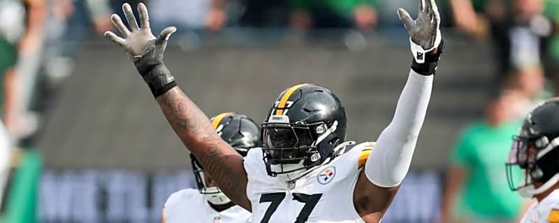 Steelers&#39; Broderick Jones Jokes About Viral Aaron Rodgers Moment