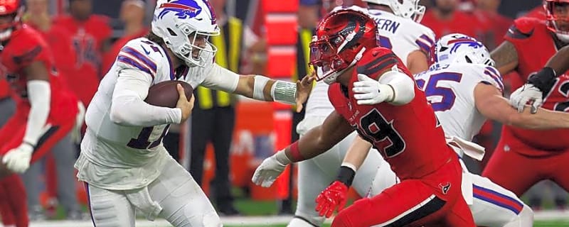 Texans' Recent History vs. Bills Spells Trouble for Josh Allen