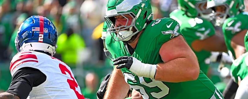 Landon Dickerson's Trade Deadline Value Becoming Clear as Eagles' Offensive Losses Mount