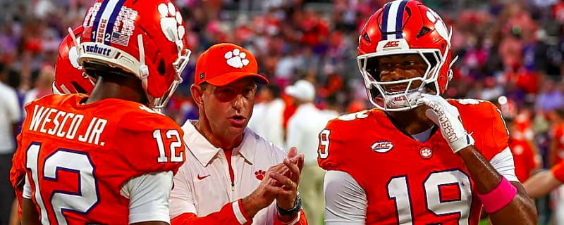 Clemson True Freshman WR Gordon Sellars III Ruled Out vs. Virginia Tech