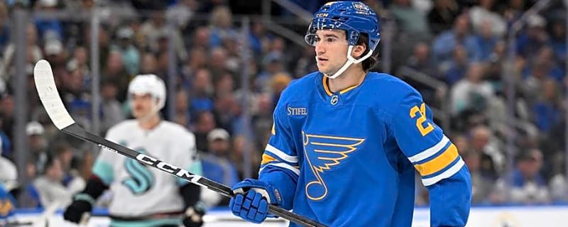 The Blues need to have another 'Snuggerud situation' happen in 2026-27