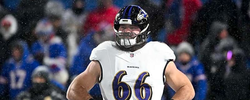 Ravens Release Backup OL Before Steelers Game
