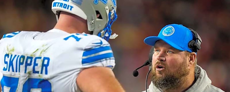 Lions Offensive Lineman Has Four Word Description of 2025 Season