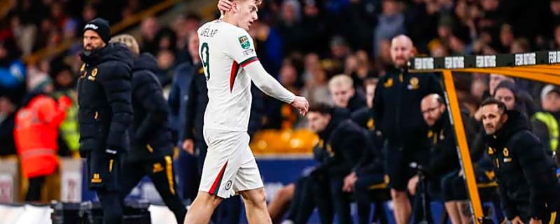 What Liam Delap was told &#39;four or five times&#39; by Enzo Maresca before Chelsea red card vs Wolves