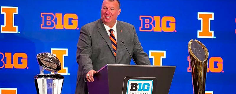 Bret Bielema Reveals Projected Illinois Offensive Line at Media Days: Why It Matters