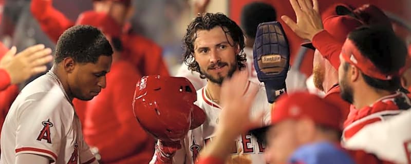 Angels&#39; Breakout Outfielder Exits Friday&#39;s Game With Apparent Injury