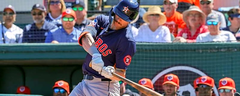Astros Call Up Jacob Melton After Yordan Alvarez, Chas McCormick Injury News