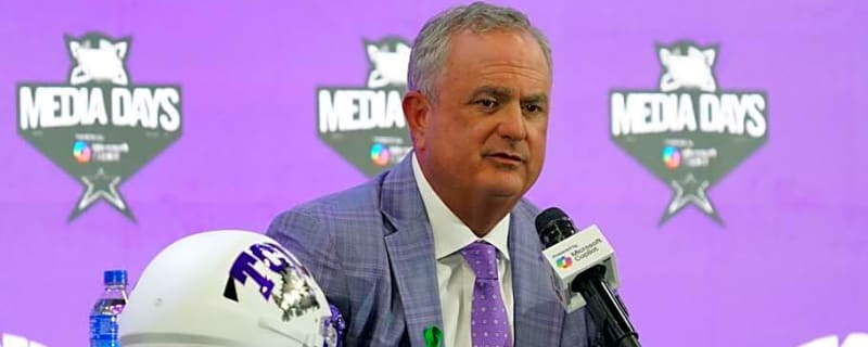 Exclusive: TCU HC Sonny Dykes Previews Clash Against Belichick, UNC