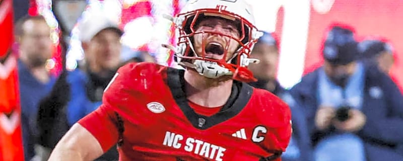 Wolfpack Linebacker Caden Fordham Finishes Regular Season With Rivalry Win