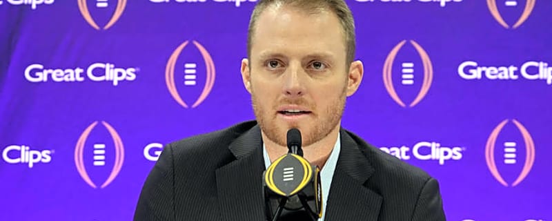 Greg McElroy names program he'd least like to play during CFP rankings reveal