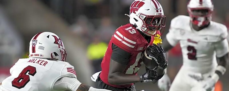 Wisconsin Badgers most promising young wide receiver plans to enter transfer portal