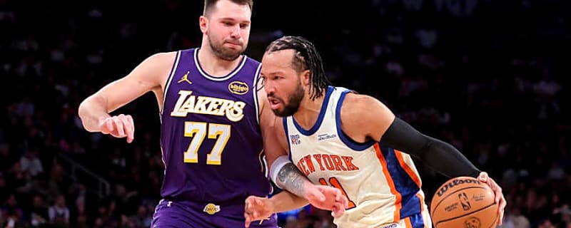 Jalen Brunson Says It's 'Weird' Luka Doncic Isn't With Mavericks After Knicks-Lakers
