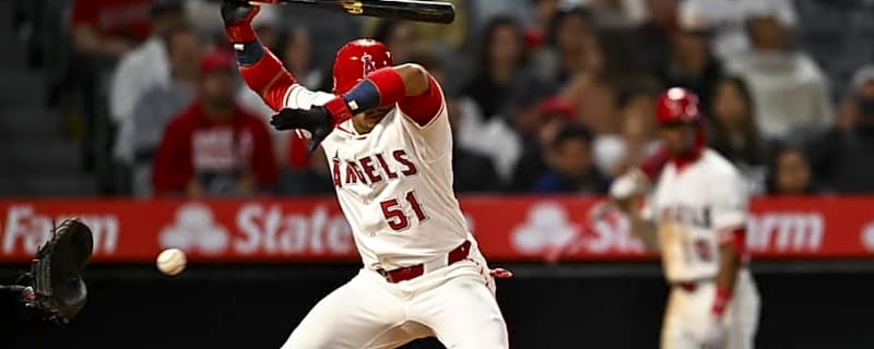 Angels Outfielder Exits Tuesday&#39;s Game With Gruesome Injury
