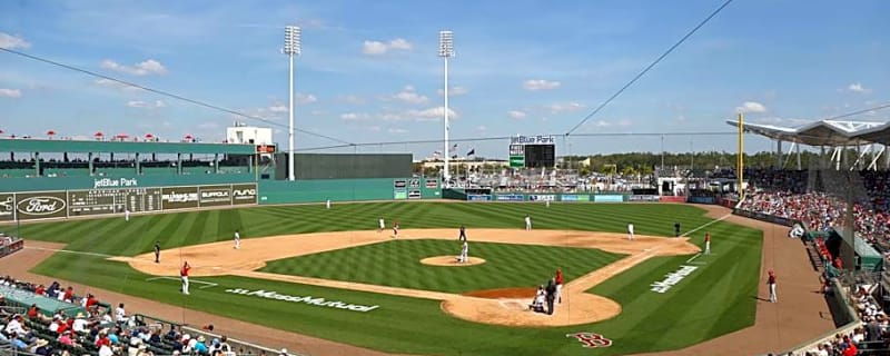 MLB's No. 1 Prospect Crushes First Spring Training Home Run Off Red Sox's New Arm