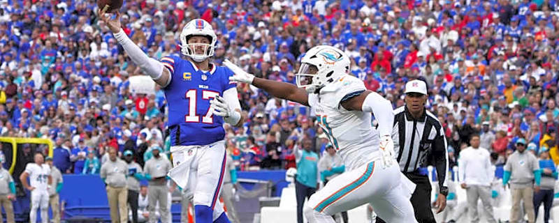Streaking Bills intent on putting slumping Dolphins out of misery Thursday night
