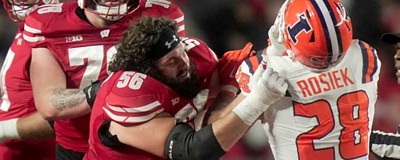 Leader of Wisconsin Badgers offensive line undecided if he’ll return for 5th season