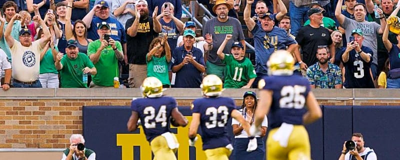 Bad Teams, Bad Weather, It Doesn't Matter: Notre Dame Fans Still Show Up