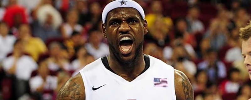 LeBron James' Nike Shoes Honor 2008 Redeem Team