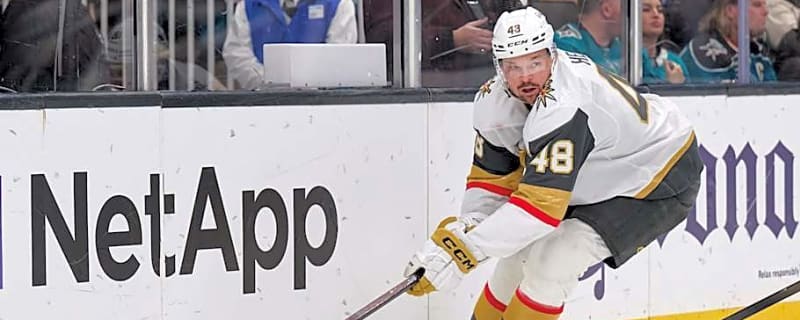 Golden Knights’ Tomas Hertl Has Career Night in Familiar Setting