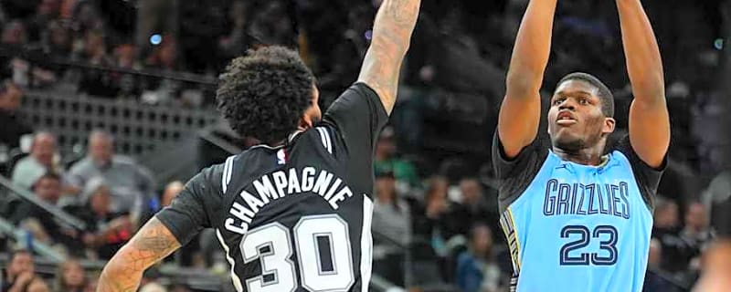 Grizzlies Rookie Cedric Coward Posts Impressive Double-Double vs. Spurs