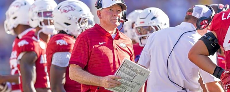 Bobby Petrino Not Holding Back on Importance of Texas vs. Arkansas Rivalry