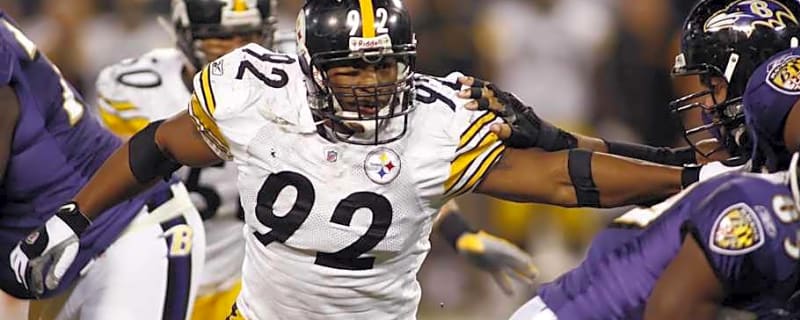 Steelers' James Harrison Reunites With Infamous Browns Fan